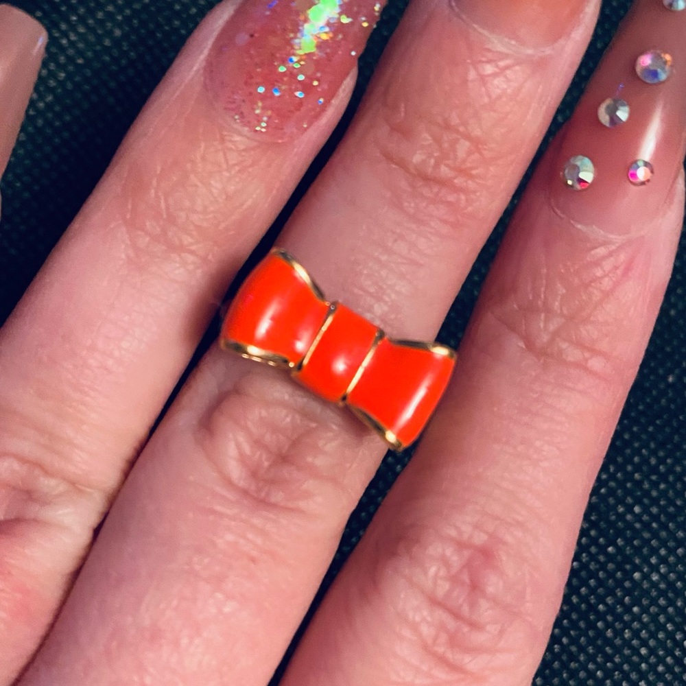 kate spade Take A Bow ring